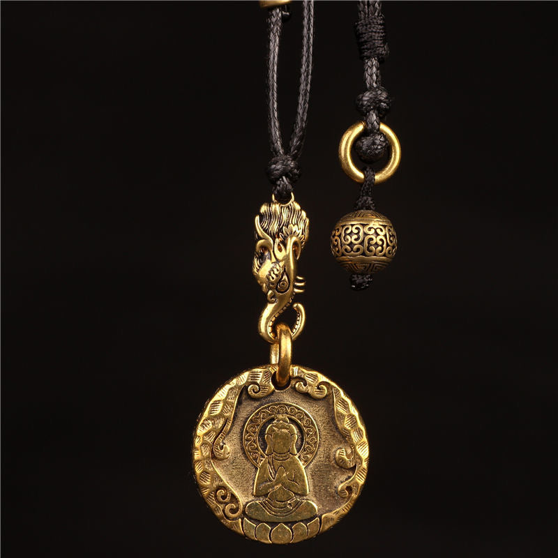 Snowy - Realm Auspicious Buddha Pendent