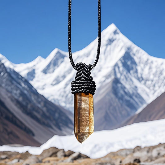 Tibetan Citrine: The Spiritual Pendant for Balancing Body and Mind