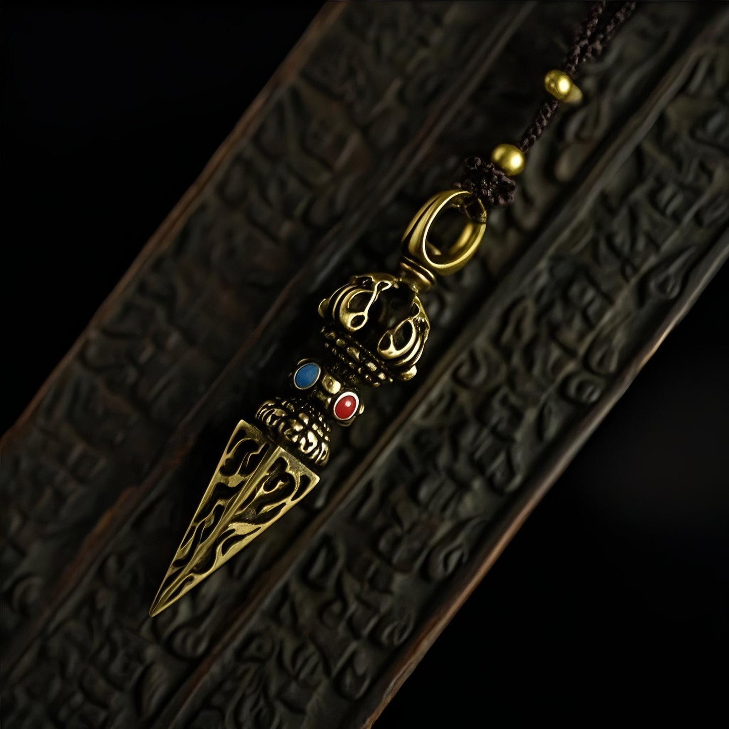 Tibetan Buddhist Phurba Vajra Pestle Pendant