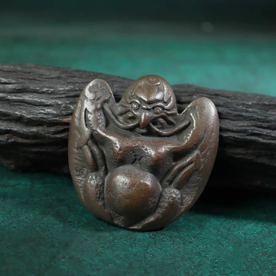 Treasure of the Store! Magnetic Tibetan Sky Iron Thokcha - Spiritual Energy Amulet