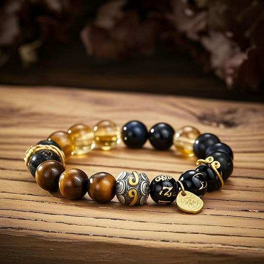 Black Myth: Wukong - Style Lucky Bead Bracelet: Blessed by Mythology, Good Luck Follows You Everywhere