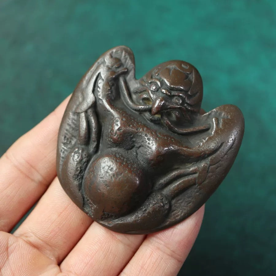 Treasure of the Store! Magnetic Tibetan Sky Iron Thokcha - Spiritual Energy Amulet