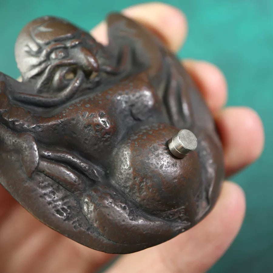 Treasure of the Store! Magnetic Tibetan Sky Iron Thokcha - Spiritual Energy Amulet