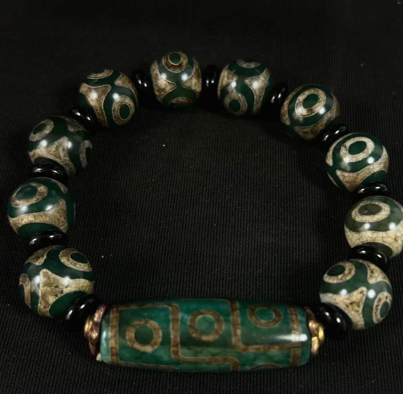 Blessing & Fortune Dzi Bead Bracelet