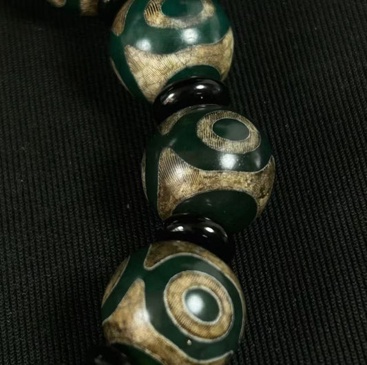 Blessing & Fortune Dzi Bead Bracelet